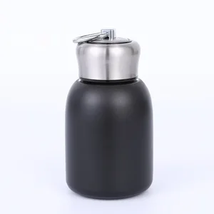 Mini şişe taşınabilir ısı 300 ml, cam, termal-basit-küçük kapasiteli-göbek Şişedeki 6 büyük satış, bu kafe mini - №1