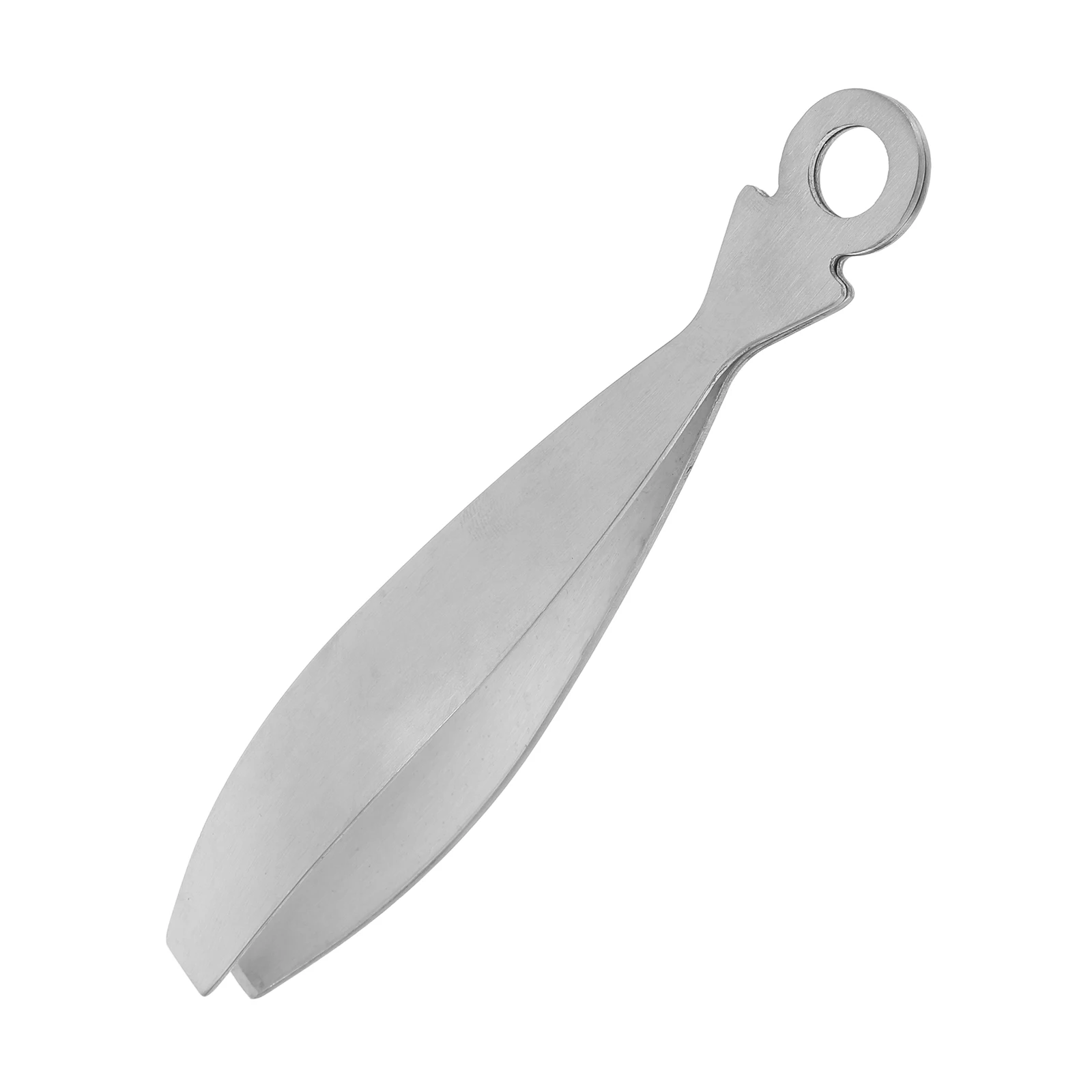 

Stainless Steel Fish Bone Tweezers Hair Remover Pig Hair Plucker Oxidation Resistant Corrosion Proof Lightweight