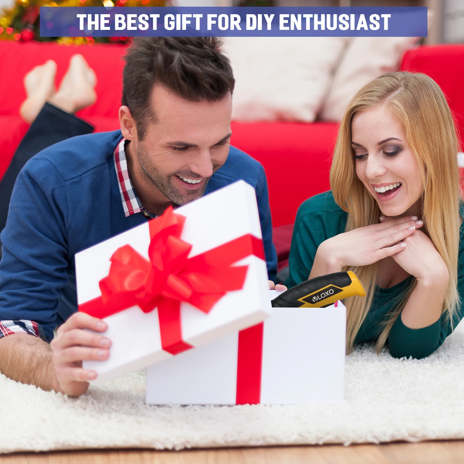 VLOXO Lithium Battery Scissors Electric Carpet Scissors Rechargeable Cordless Scissors Power Tools