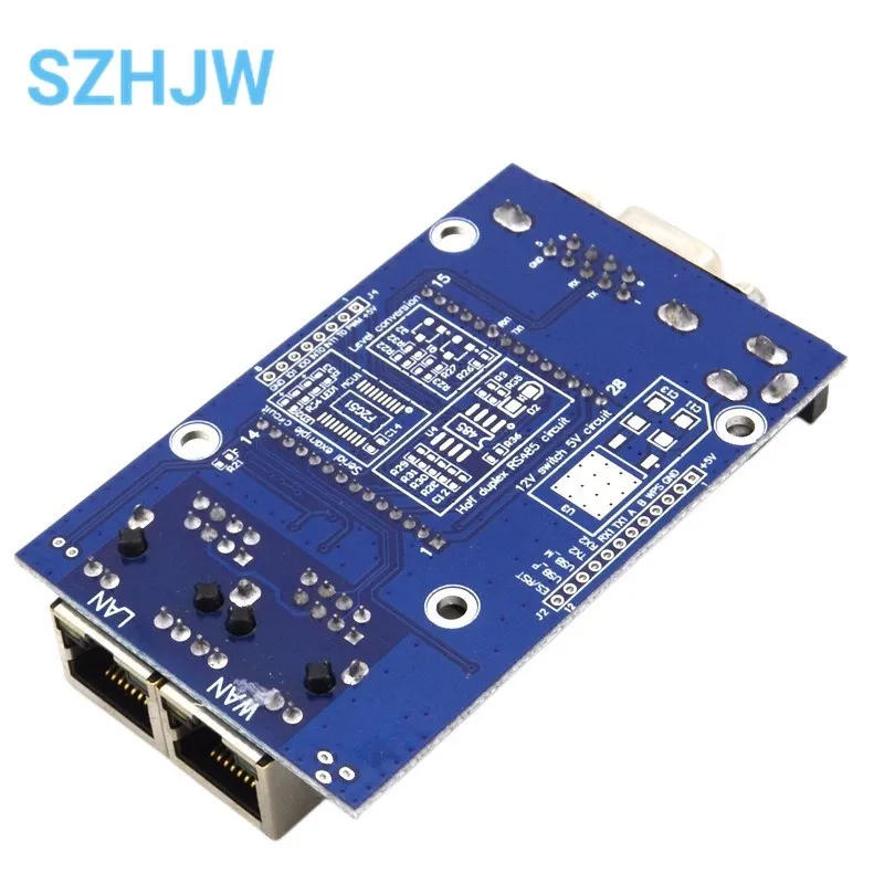 HLK-RM04 RM04 Uart Serial Port to Ethernet WiFi Wireless Module with Adapter Board Development Kit Industrial Kit