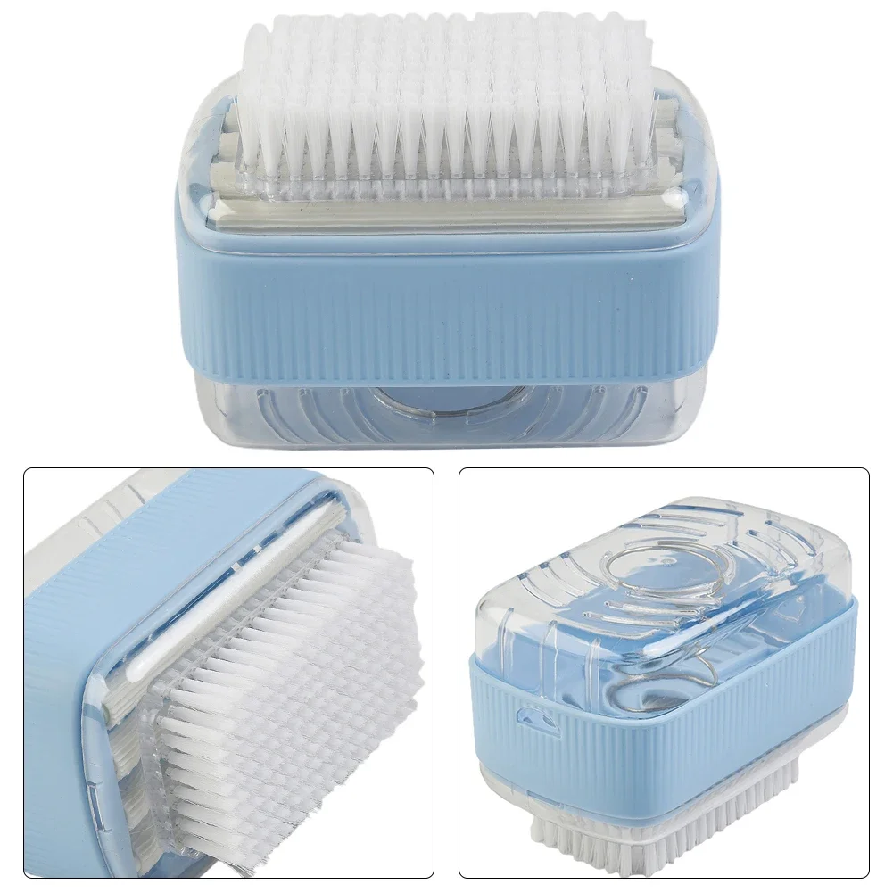 Foaming Soap Box Soap Box Indoor Bathroom Easy To Foam Replacement Room 1pc Double-Layer 7.5*13cm Blue Green Pink