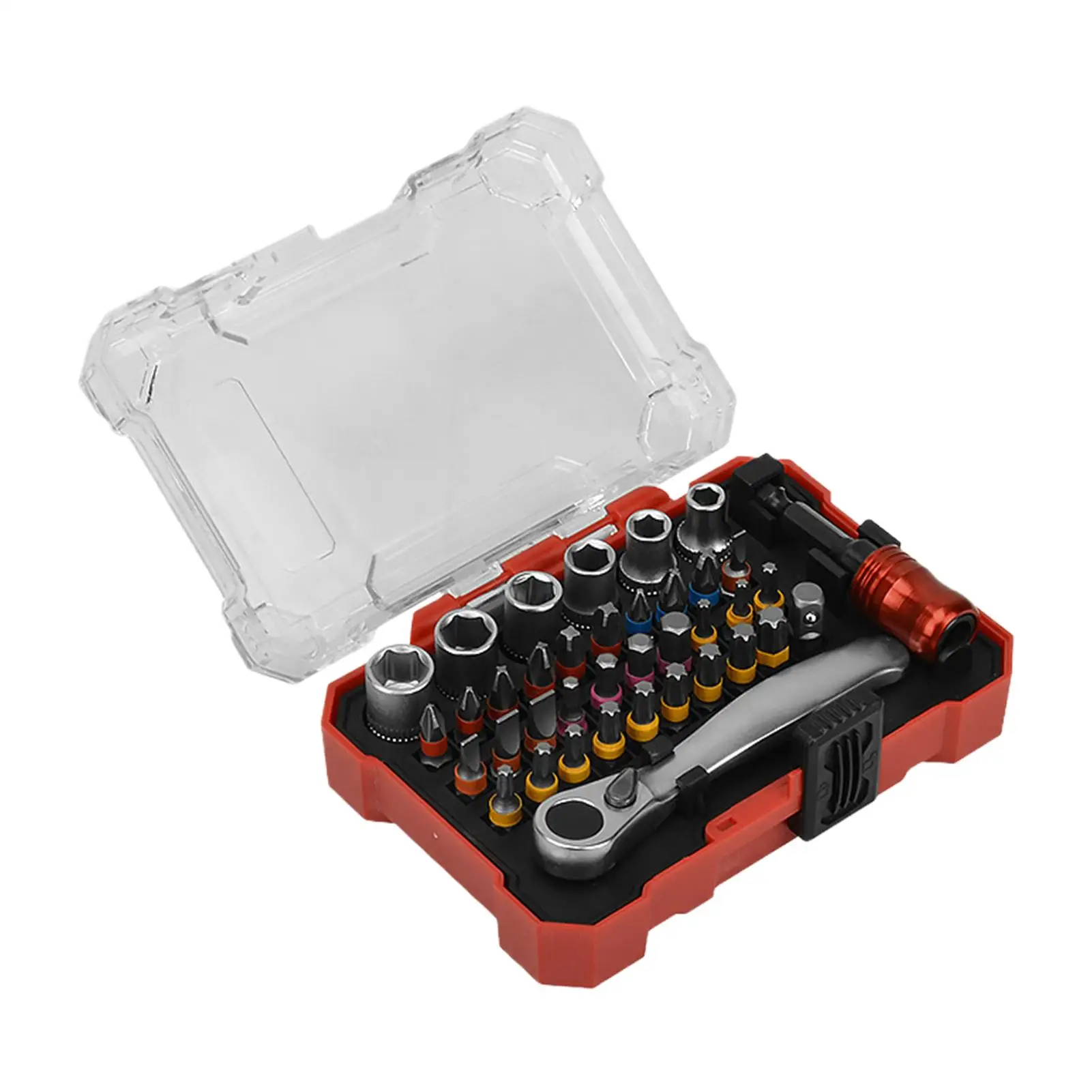 

Ratcheting Screwdriver Set 38 Pieces Magnetic Ratchet Screwdriver Set Ratcheting Precision Tool Multi Wrench For Home