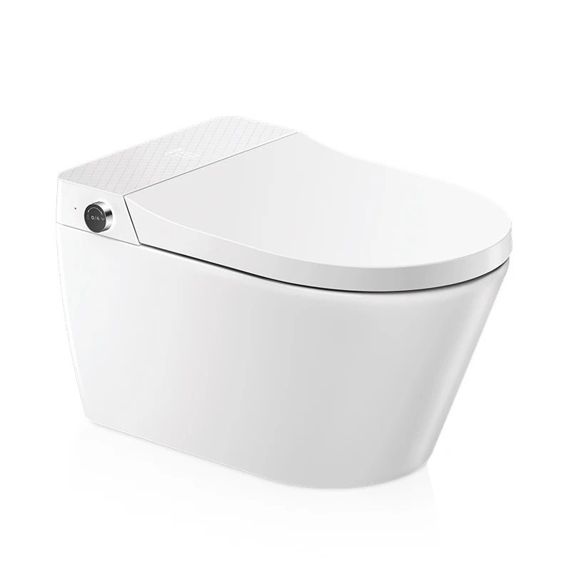 Instant Hot Type Intelligent Toilet Ceramic Wall-mounted Smart Toilet With P Trap