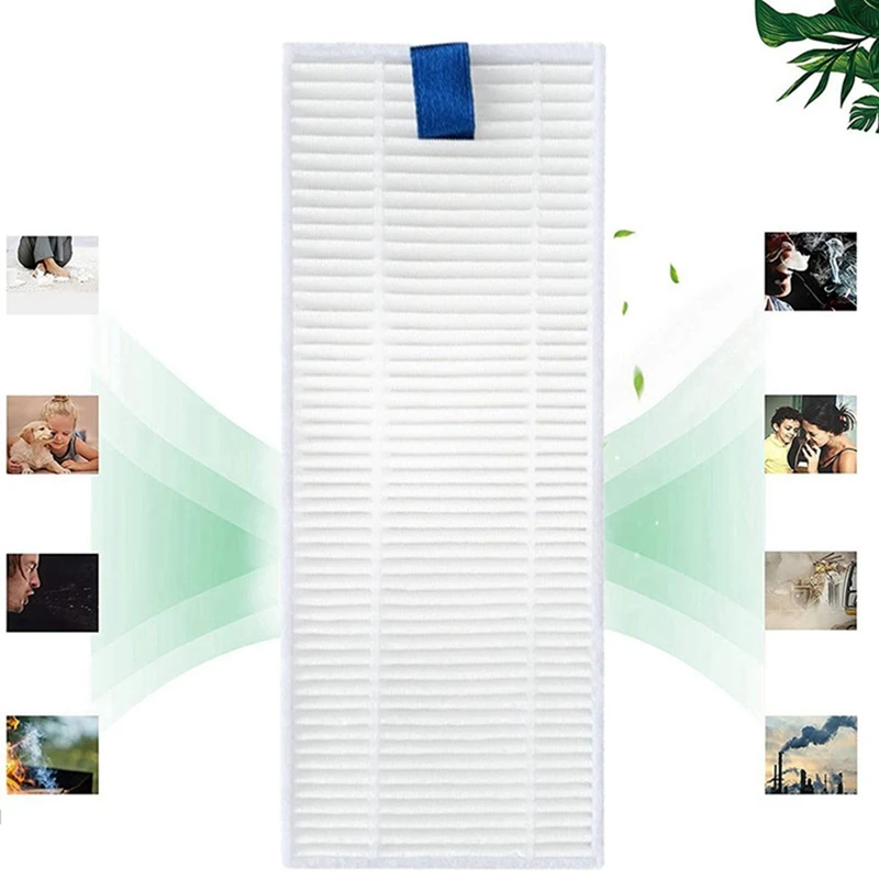 Filtros de cepillo lateral de repuesto para aspiradora robótica Tefal Rowenta Explorer 20 40 50 75 RG7687/RR7687WH Serie Force X3