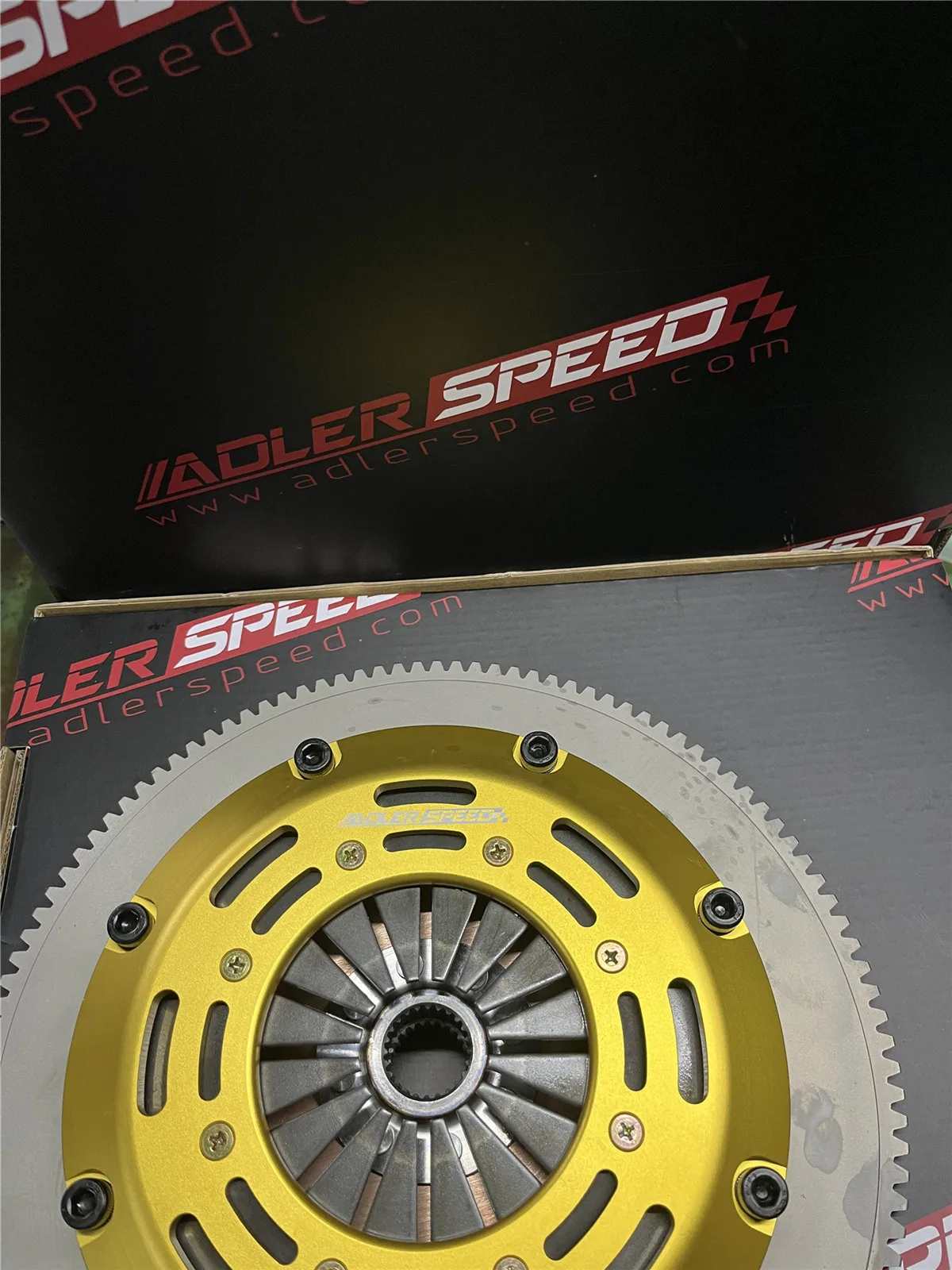 ADLERSPEED Race Twin Disc Clutch Kit Standard For ACURA RSX TYPE-S CIVIC SI K20 K24