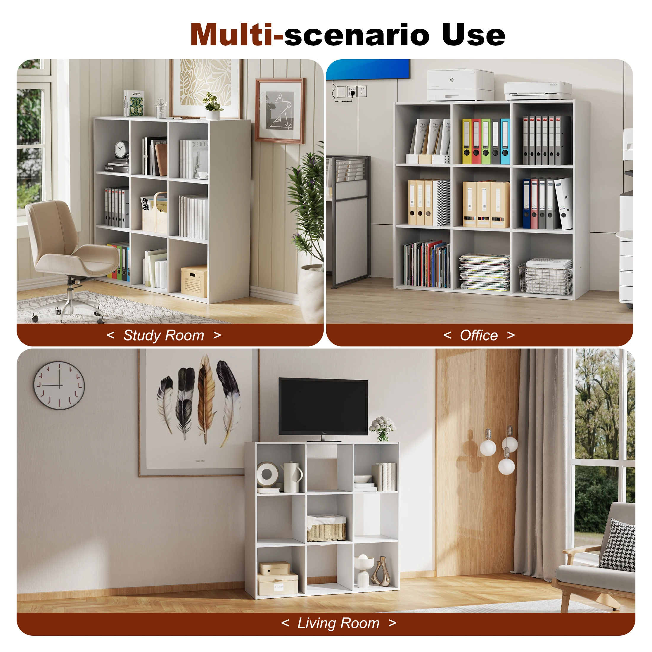 MCQ 9 Küplü Depolama Düzenleyi - Bookshelf 5 Tier incelemesi ve fiyatı