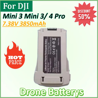 New 7.38V 3850mAh for DJI Mini 3 Mini 3/ 4 Pro RC Drone Battery Flight Time 47 Minutes Intelligent Flight Accessories Battery