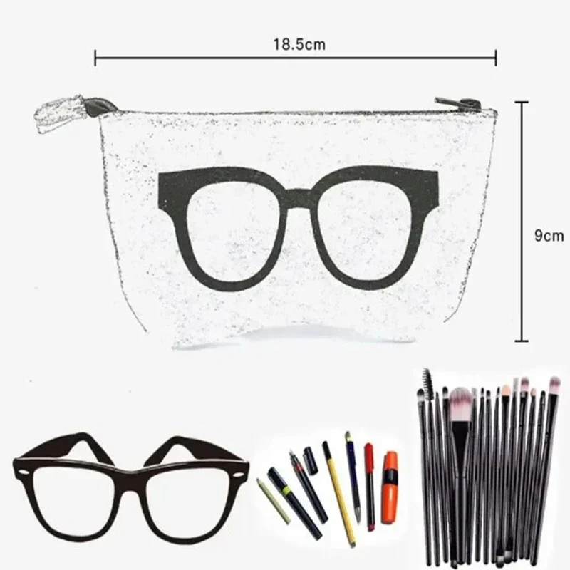 1pc Travel Portable Glasses Bag, Sunglasses Storage Bag, Storage Box, Portable Sunglasses Storage Box image 5