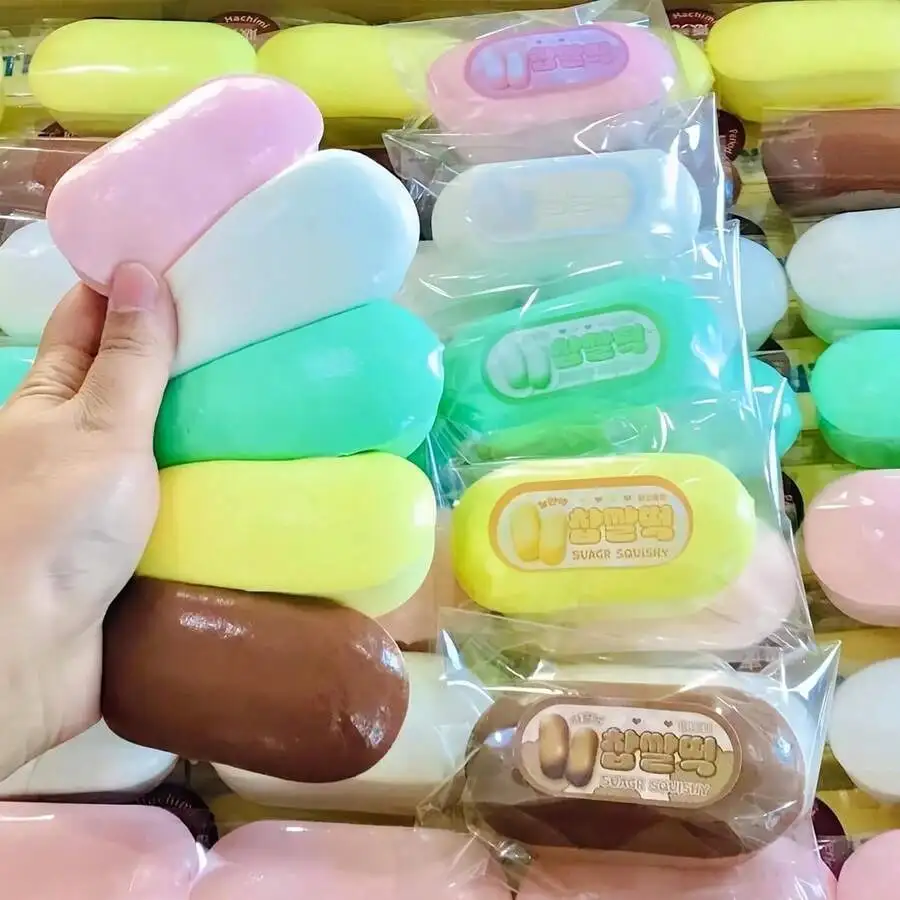 

1/3pcs Squishy Bread Squeeze Toy, Super Soft Slow Rebound, Realistic Bread Shape Slow Rebound Squeeze Toy,