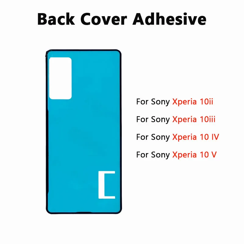 Rear Cover Adhesive Sticker Glue For Sony Xperia10 X10 10ii 10iii 10V  Adhesive Sticker Parts For Sony Xperia 10 ii iii iv v