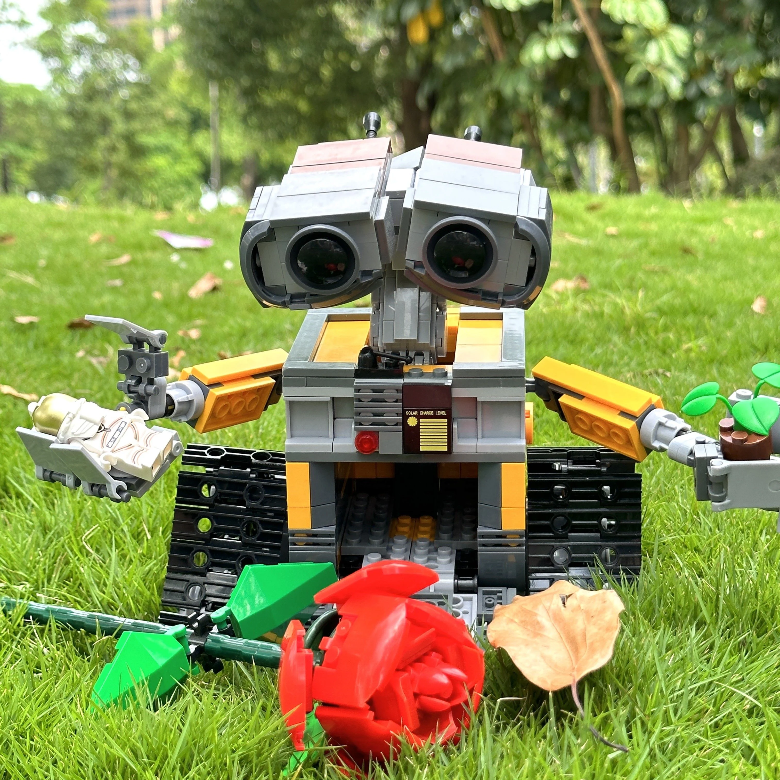 687 Stuks Muur Robot High-Tech App Rc Robot Motor Power Functies Diy Educatieve Bouwsteen Model Voor Kinderen Speelgoed Cadeau