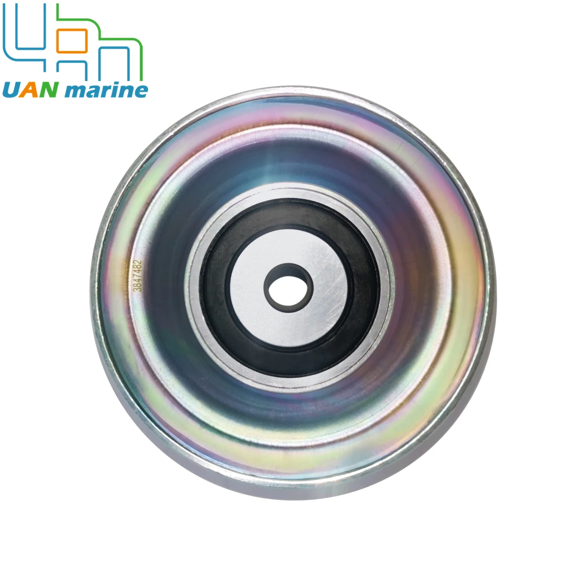 New Idler Pulley Volvo Penta D4 D6 Replaces 3847482 Marine Inboard Diesel Engine 180 210 225 260 300 D6 280 310 330 350 3847482