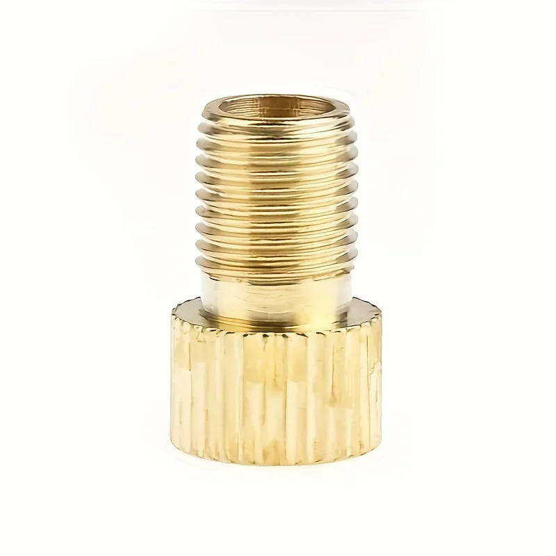 1/2/4/10 Stück Fahrradventil-Adapter für den Außenbereich, zum Umwandeln von Fahrradventilen in Autoventile, ausgestattet mit Dichtungsringen. – Detail 11