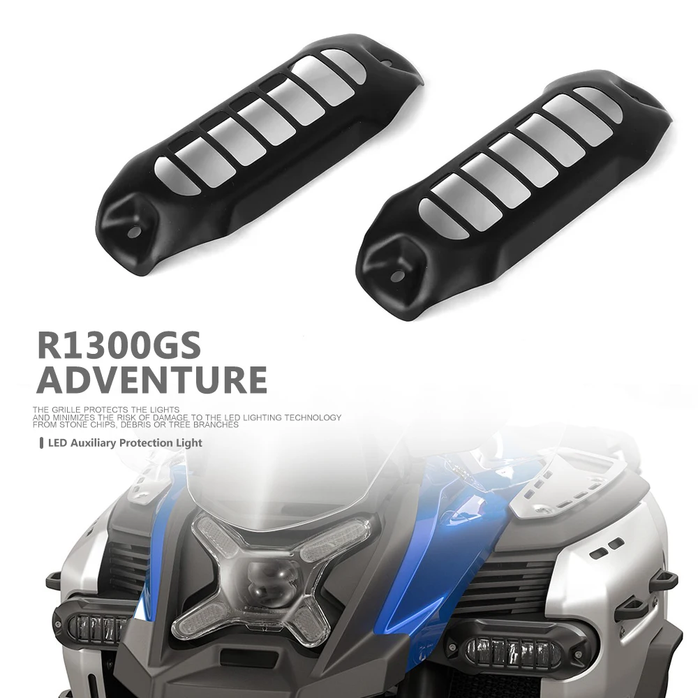 

New LED Auxiliary Protection Light Motorcycle Accessories Lamp Guards For BMW R1300GS Adventure R 1300 GS ADV 2024 2025