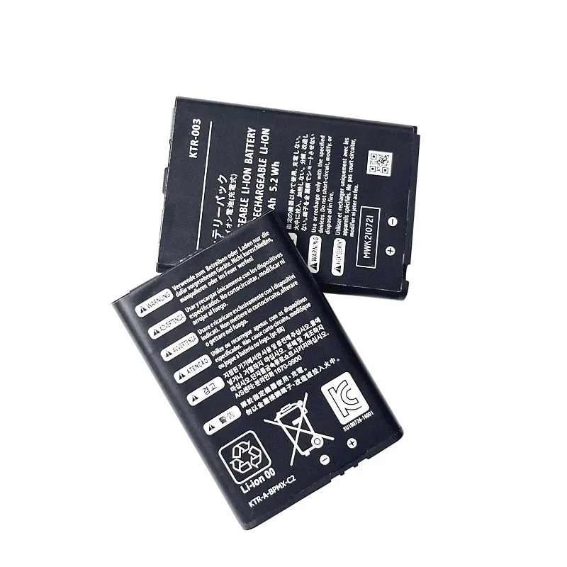 Bateria de substituição para Nintendo 3DS, Novas baterias 3DS, KTR-003, KTR 003, 3.7V, 1400mAh