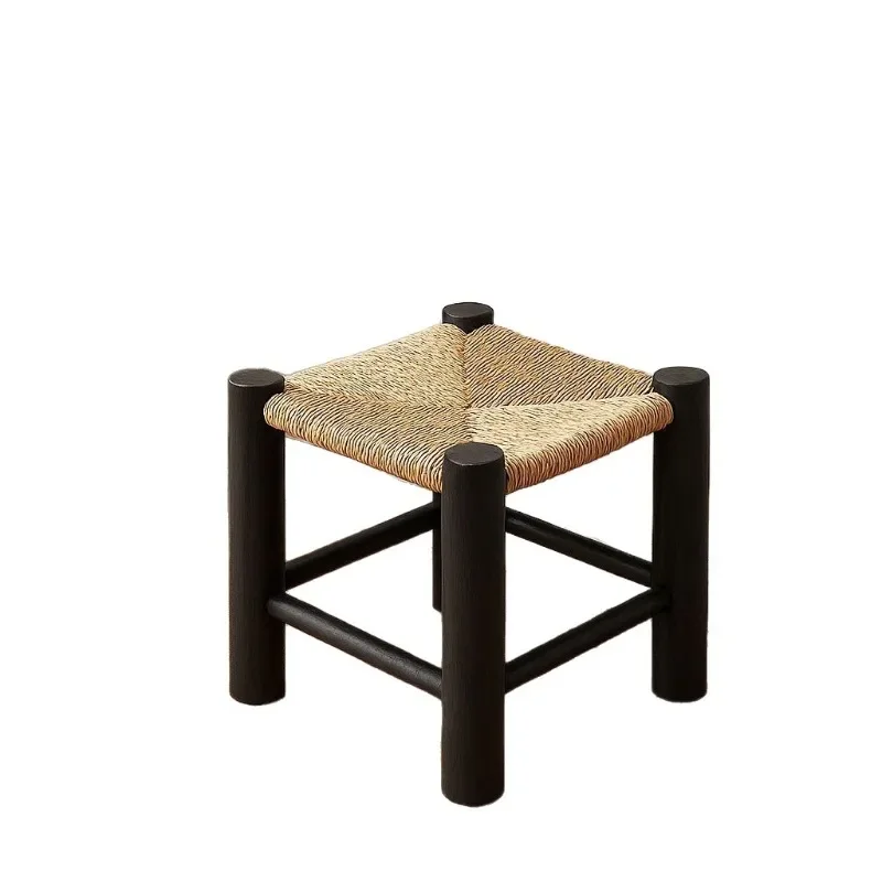 

Bench seat, simple imitation universal, high-value coffee table, medieval stool seat, modern retro stool, solid wood low stool