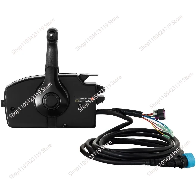 outboard engine throttle control box side mounted 881170A13 4 stroke 14PIN 5 meters wire harness throttle