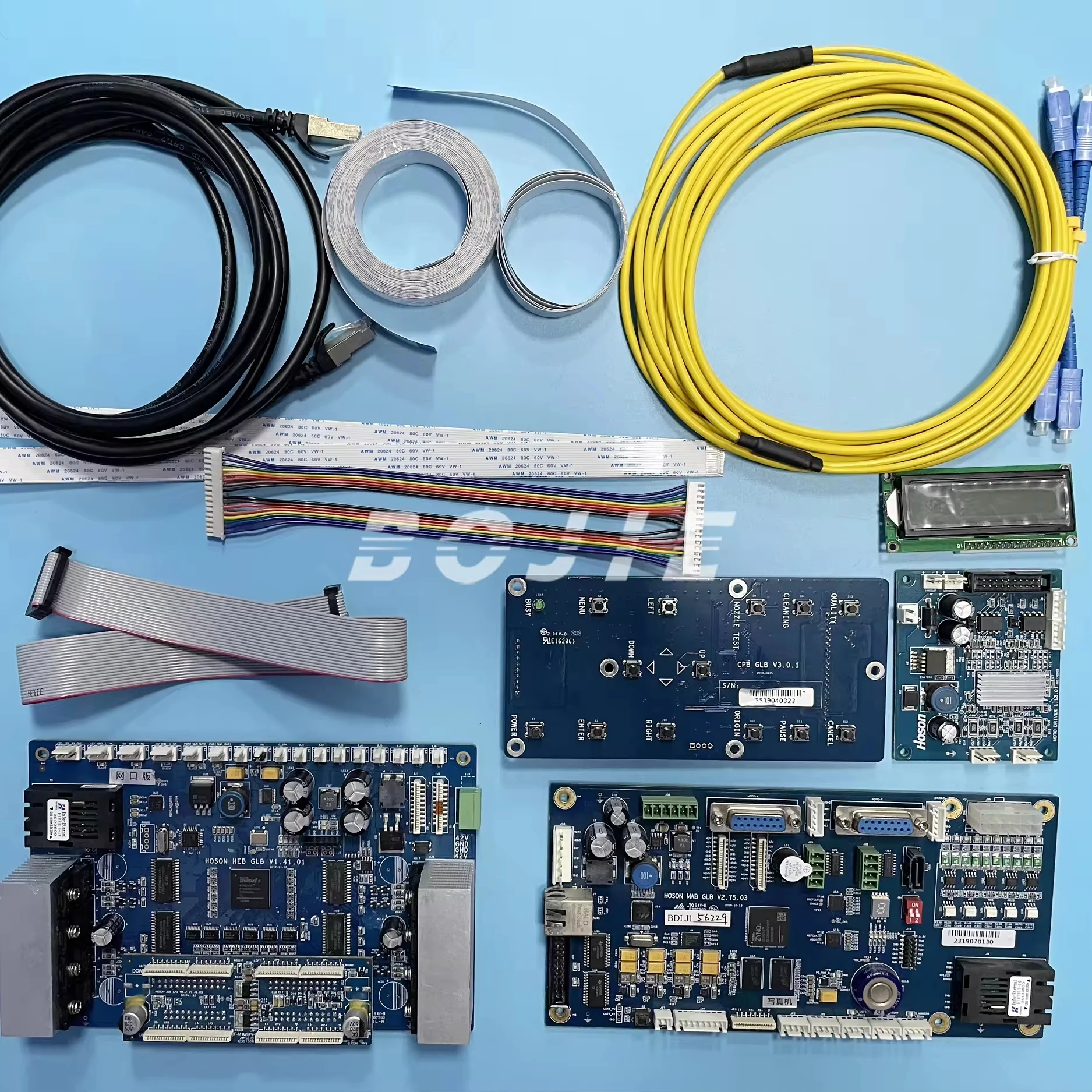 

Brand new and affordable hoson 4720/5113 2H complete electronic kit boards mainboard&headboard used to upgrade modify printer