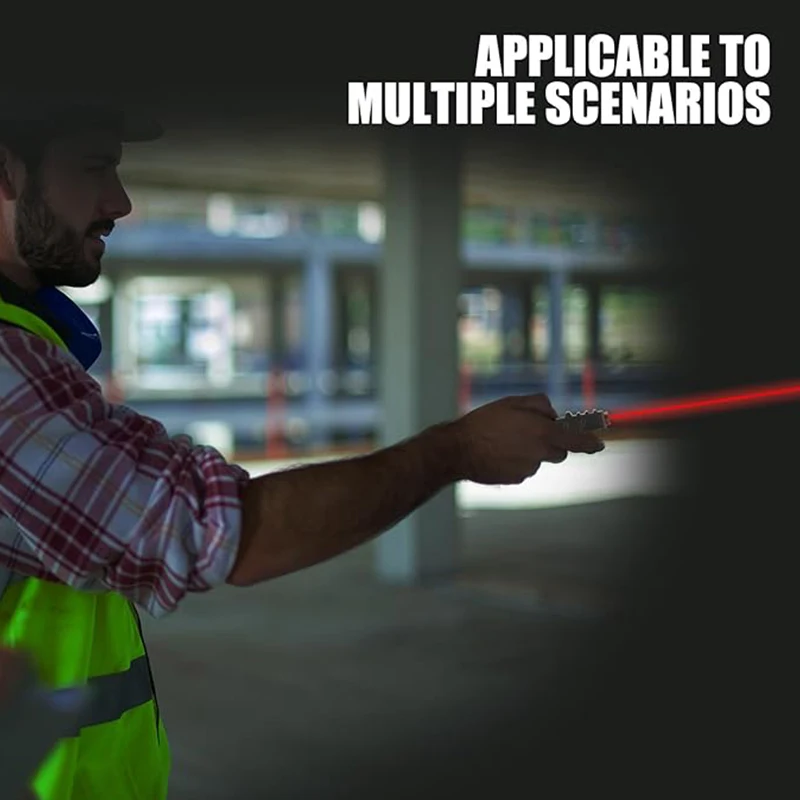 ليزر أحمر (مخرج ليزر من الفئة IIIA هو 5 ميجاوات)، نطاق 1 ميل مع وظيفة ستروب من النوع C قابل لإعادة الشحن متوافق مع M-Lok Rail Du