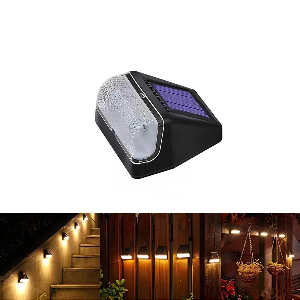 جديد في الهواء الطلق LED ضوء الشمس مقاوم للماء IP65 الجدار ضوء التحوط غير نافذ للمطر إضاءة الحديقة لسياج خطوة درج الحديقة #4