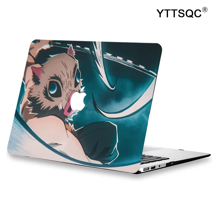 Imagem -02 - Capa Anime Hashibira Inosuke para Macbook Air m2 m1 Pro 13 14 16 Mac Shell Rígido A2681 A2337 A2338 A2681