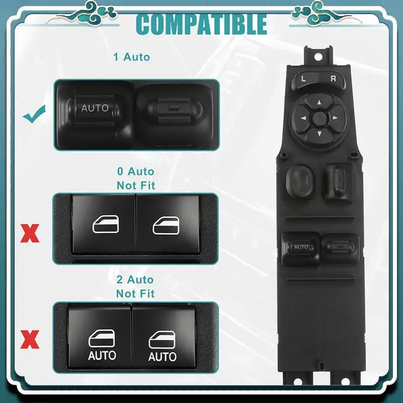 

Premium 56045538AB Left Driver Power Master Window Switch For Dodge Dakota Club Cab 2001-2004 Car Accessories
