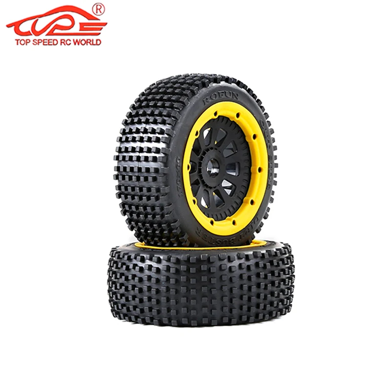 Upgrade Tire Parts Small Nail Tyre Assembly Kit for 1/5 Scale Rc Car Losi 5ive T Rofun Rovan LT Kingmotor X2 BAJA 5S SLT V5 Part