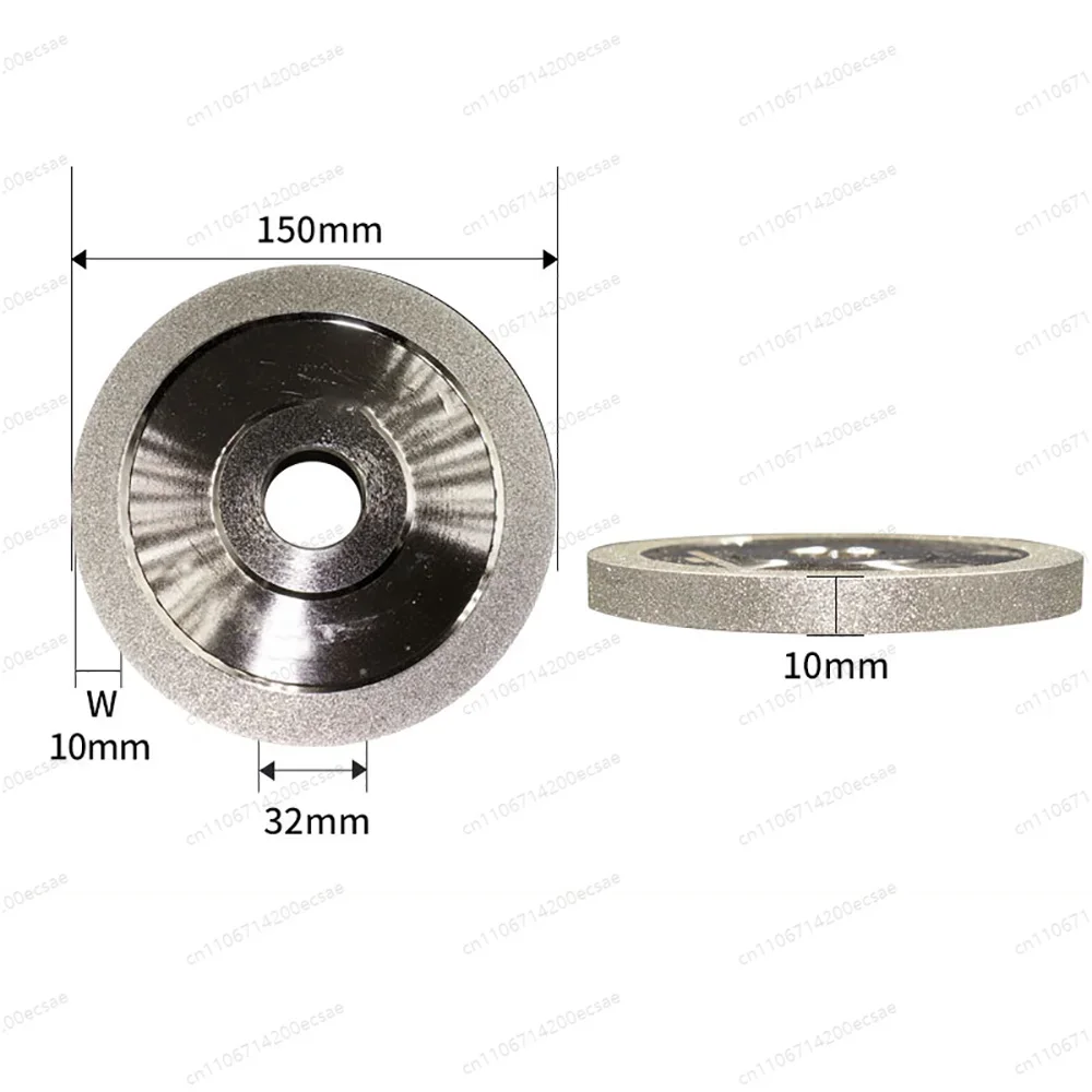 CBN Diamond Grinding Wheel 125/150mm for Tungsten Steel Milling Cutter Alloy Grinding