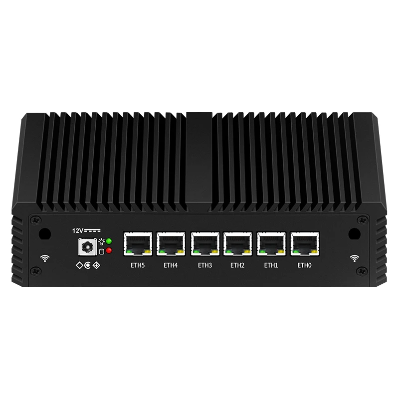 IKuaiOS Fanless Router G47 6x1GE Intel Pentium 4405U Core i3 i5  Mikrotik Pfsense Sophos Home Commercial Firewall 1356NP-E3