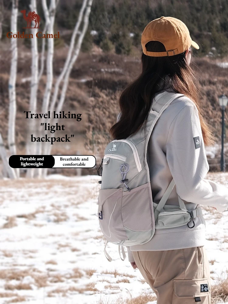 Golden Camel Ultra-lightweight Outdoor Sports Bags Hiking Camping Backpack Portable Foldable Backpack Folding Mountaineering Bag view 2