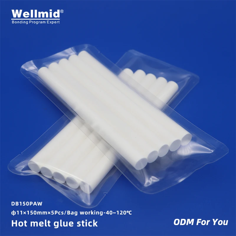 Imagem -02 - Quente Derreter Cola Varas Araldite Euremelt para Pistola de Cola Elétrica Artesanato Álbum Liga Accessorie Carro Dent Paintless 11x150 mm × Peças Branco