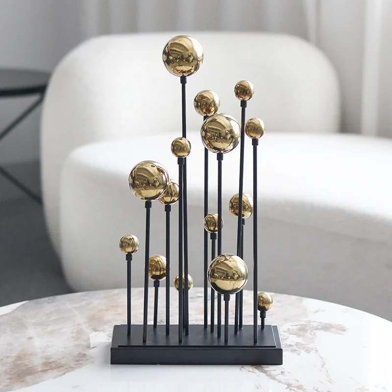 Light Luxury Art Balloon Group Sculpture Home Decoration Living Room Study Desktop Foyer Decoration Ornaments