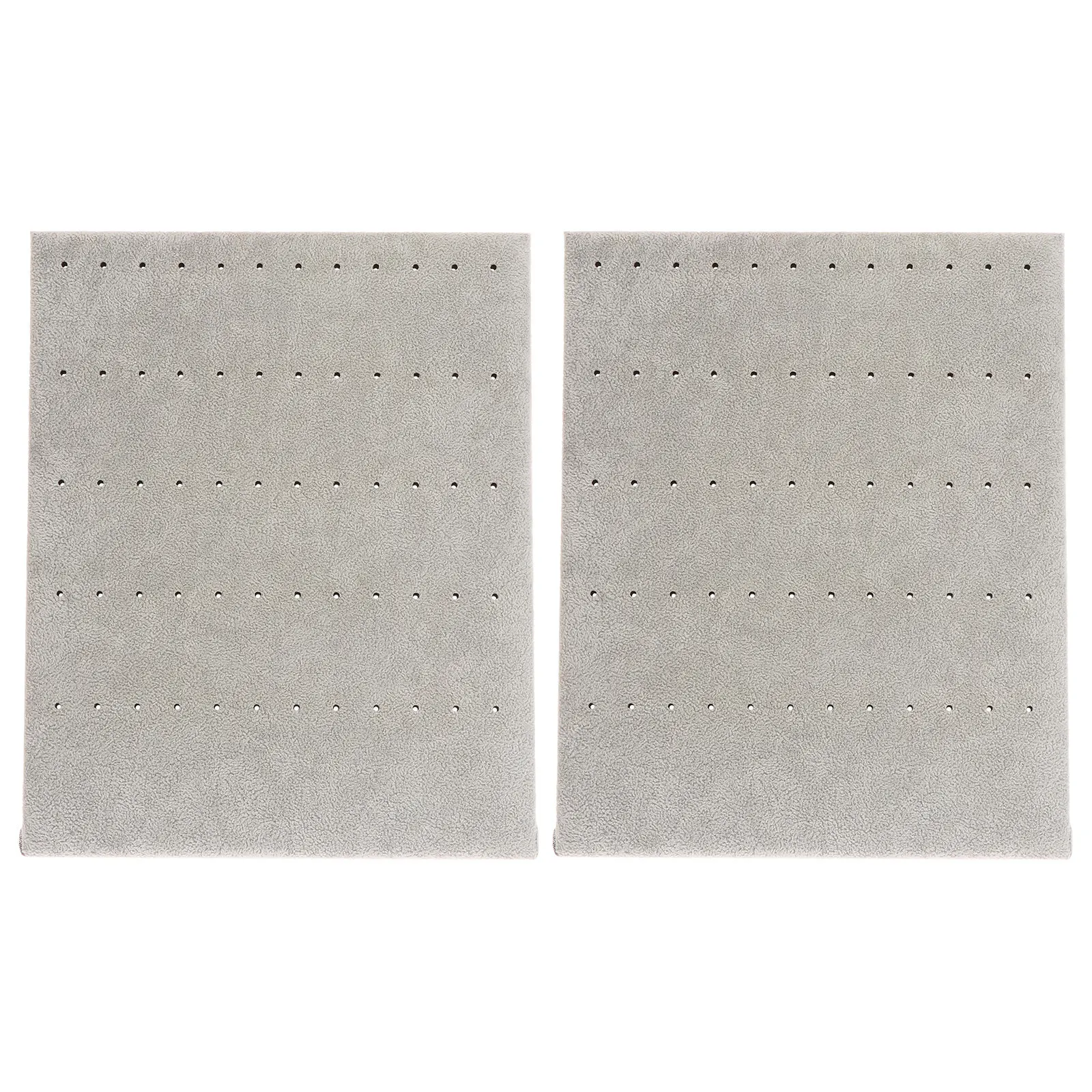 

Набор из 2 подставок для украшений: фланелевые вертикальные держатели для серег, органайзер для ювелирных изделий для дома и магазина