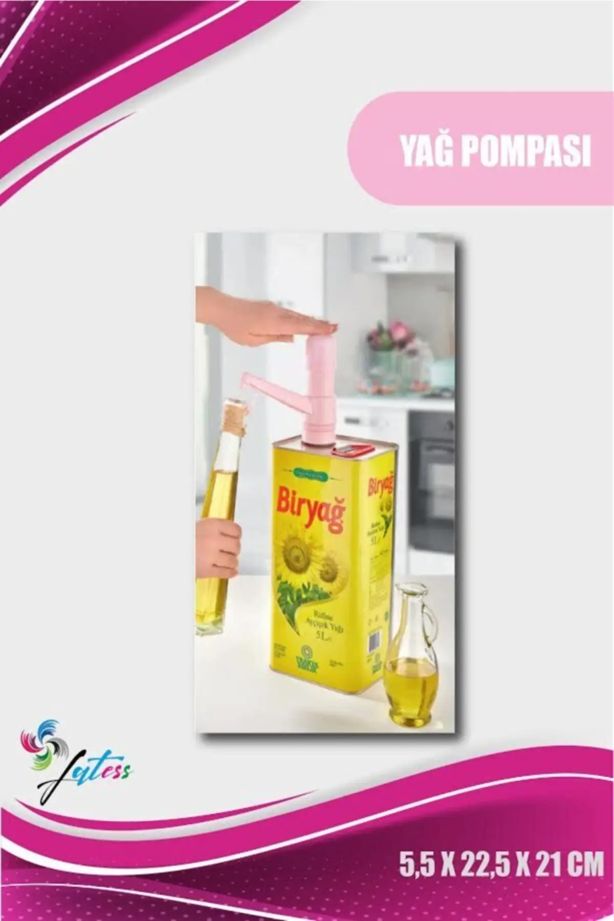 Fatess pratica pompa olio liquido Tin pompas.com