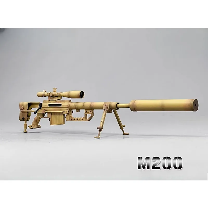 ZYTOYS ZY2027 M200 1/6 Scale Soldier Multicolor Not Fire Sniper Rifle Gun Model for 12'' Action Figures Body Scene Decor