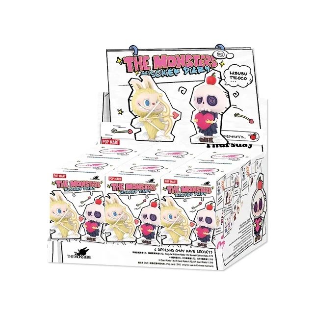 POP MART THE MONSTERS labubu tycocoぬいぐるみ Genuine POP MART The Monsters LABUBU TYCOCO Blind Box Figurine