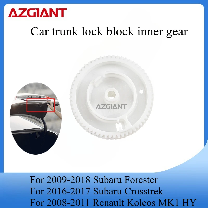 

AZGIANT Trunk lid lock actuator motor internal gear for 2009-2018 Subaru Forester/2015-2021 Nissan Murano Z52 MK3 new parts OEM