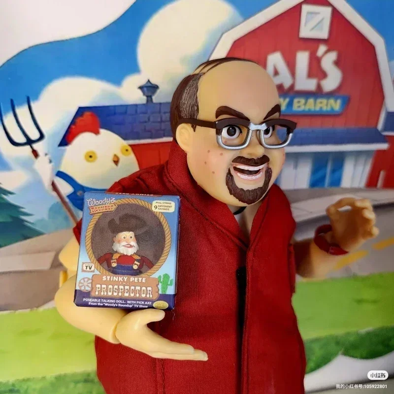 Spot Asli Pixar Toy Story 2 Al Joint Mobile Hands Soldier Hadiah Periferal Kartun Anime Hadiah Ulang Tahun Dekorasi Desktop