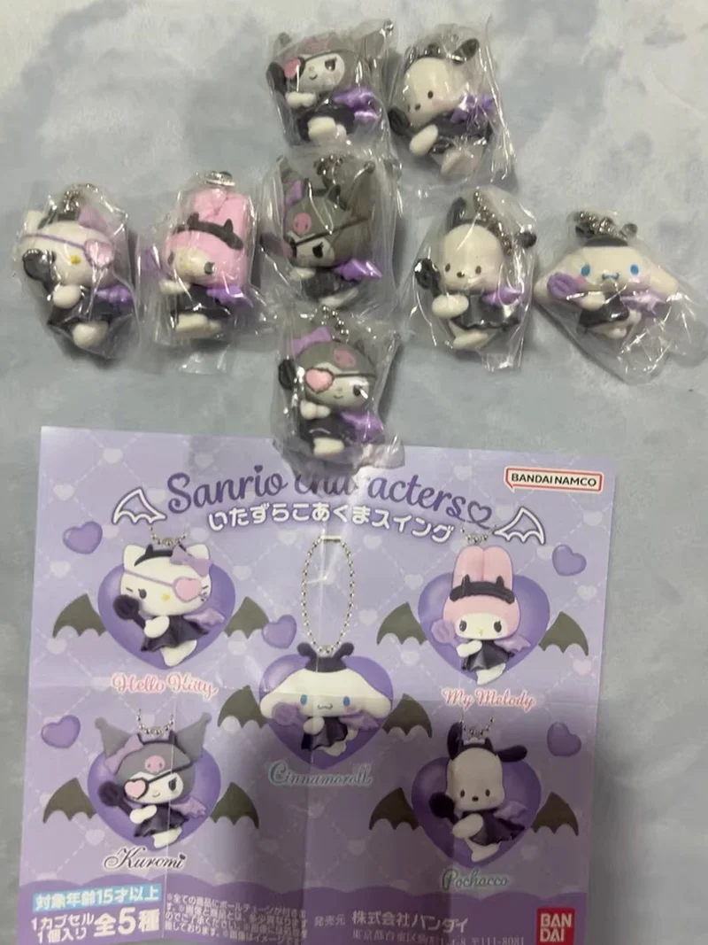 จี้รูปนางฟ้าและปีศาจ ตัวละครแท้จากแบนดาย ซานริโอ้ คิตตี้ ซินนามอนโรล คุโรมิ เมโลดี้ โปชัคโก้ ของขวัญจี้รูปปีศาจ