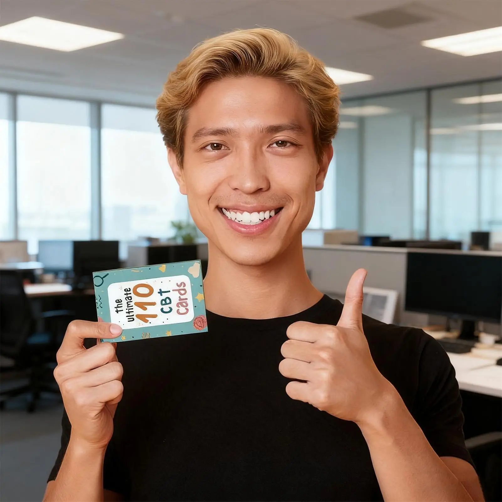 Cartes de santé mentale 110 pièces cartes de psychologie pour adolescents fournitures de gestion émotionnelle pour adultes adolescents étudiants personnels