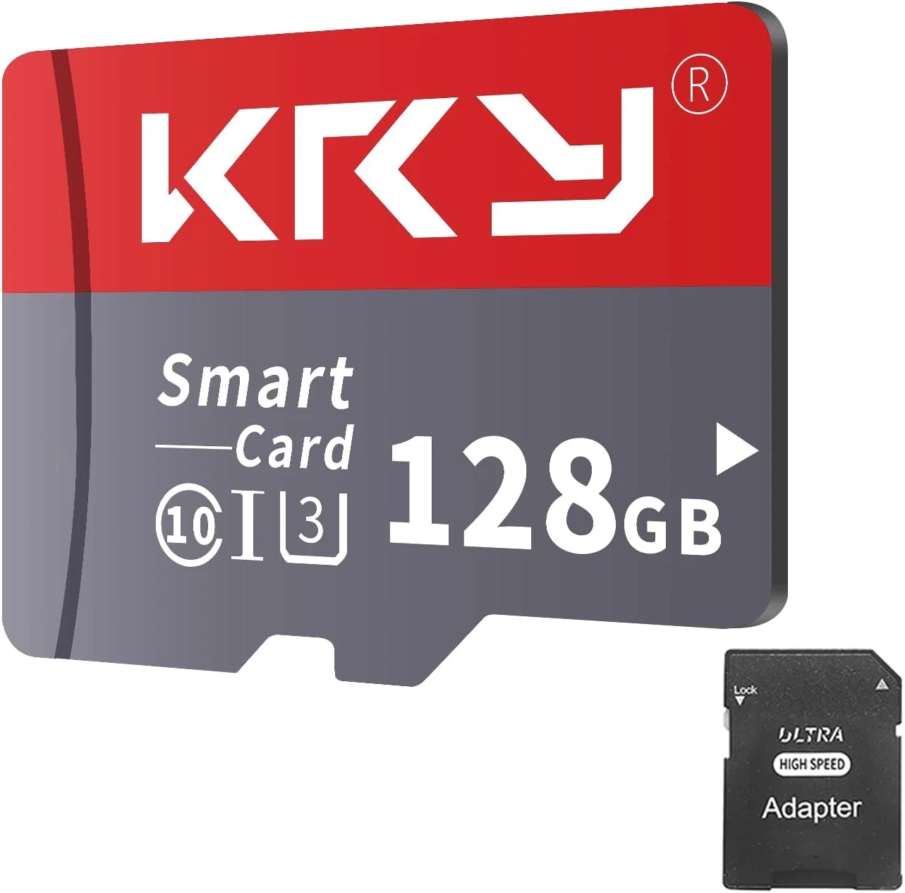 

Карта памяти TF 128 ГБ высокой скорости с адаптером, класс 10 U3 для телефонов Android, планшетов, камер