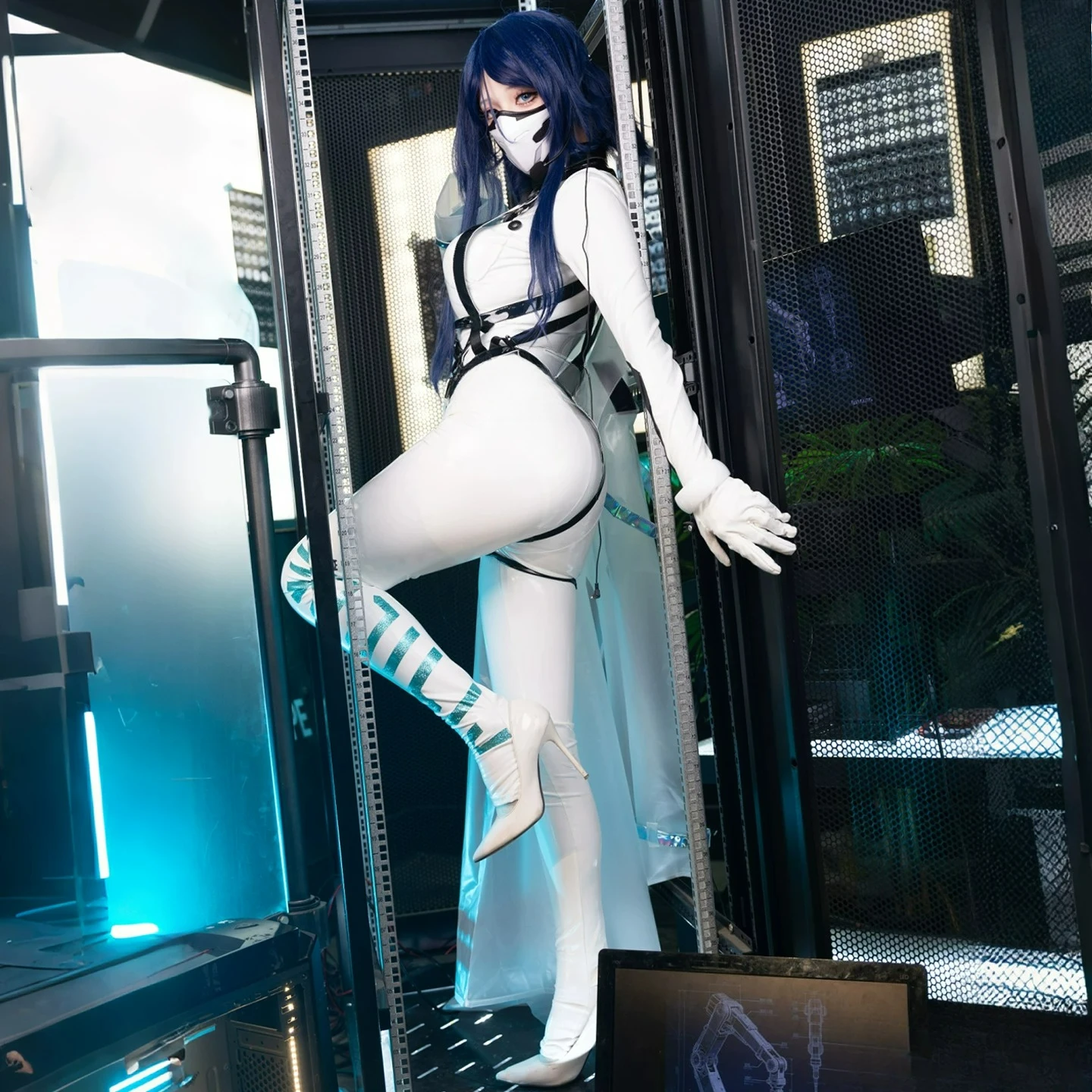 

‌GODDESS OF VICTORY: NIKKE Cosplay Tights, One-piece Clothing, Game Costumes Halloween Uniform Carnival Party Play Role Clothes