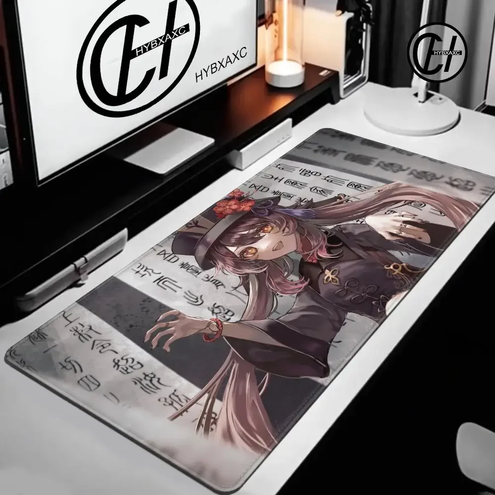 

Hu Tao Genshin Impact коврик для мыши на заказ кожа мультфильм аниме игровой коврик для мыши клавиатура коврики для мыши настольный коврик аксессуары для спальни для девочек