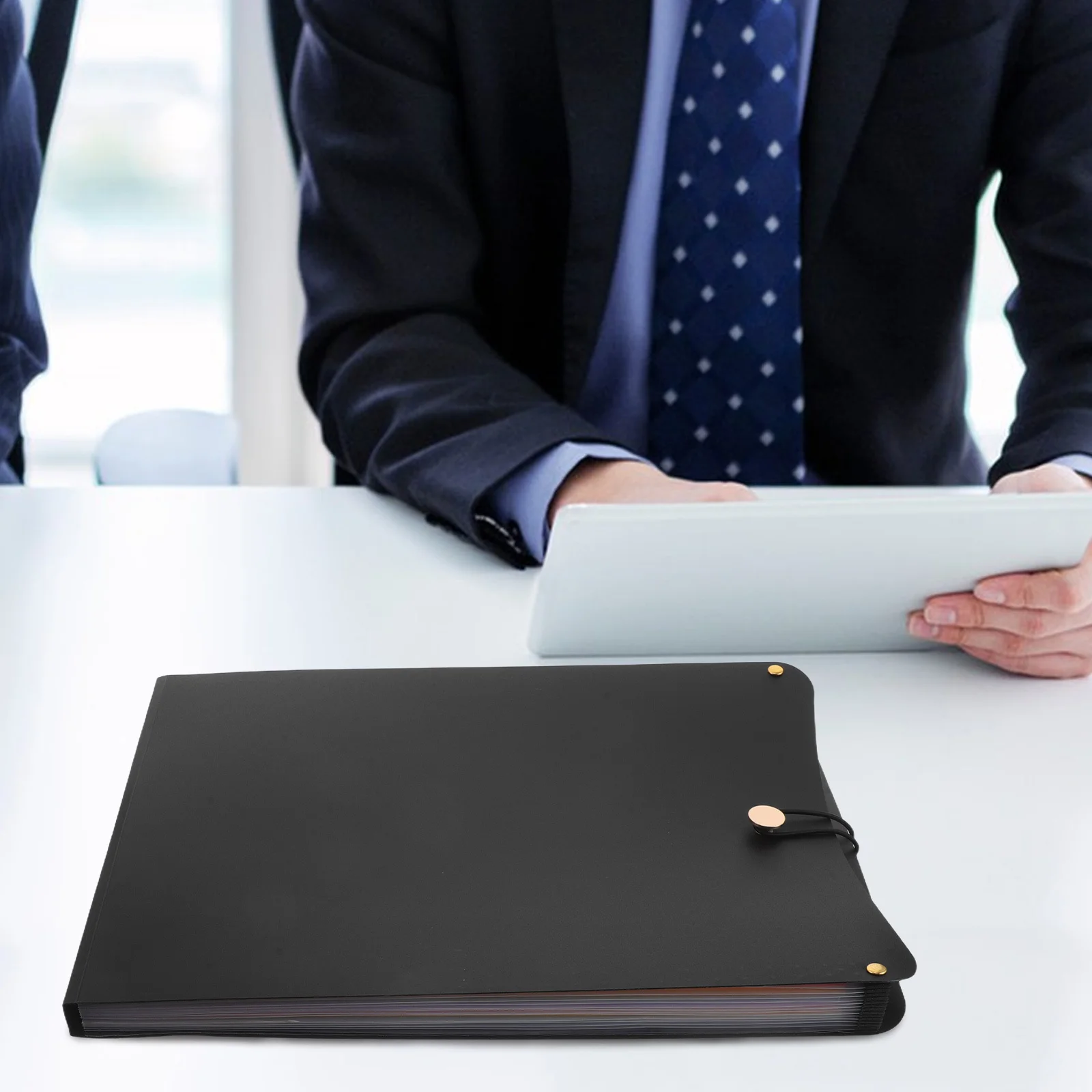 

Вертикальный держатель для файлов, настольный органайзер, 13-секционная портативная папка-гармошка для документов, документов формата А4, тестовые материалы, большие