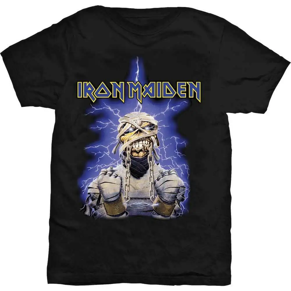 Powerslave Mummy T Shirt Official Heavy Licensed Tee NEW High Quality 100%Cotton Short Sleeve