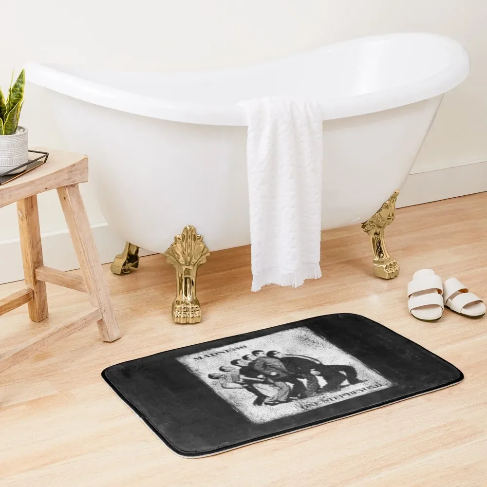 

Madness - One Step Beyond (1979 Album Cover) Bath Mat Bathroom Utensils Bathroom Kit Mat