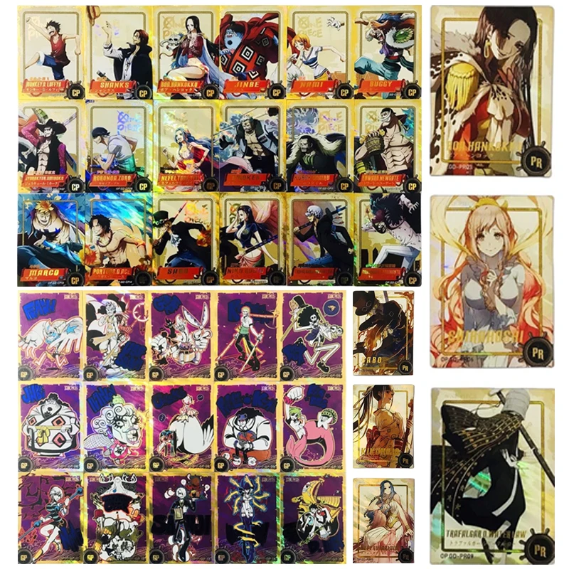 ONE PIECE PR CP GP card Nami Monkey D Luffy Nico Robin Shirahoshi Usopp Shanks Toy collection boy Birthday Christmas gifts