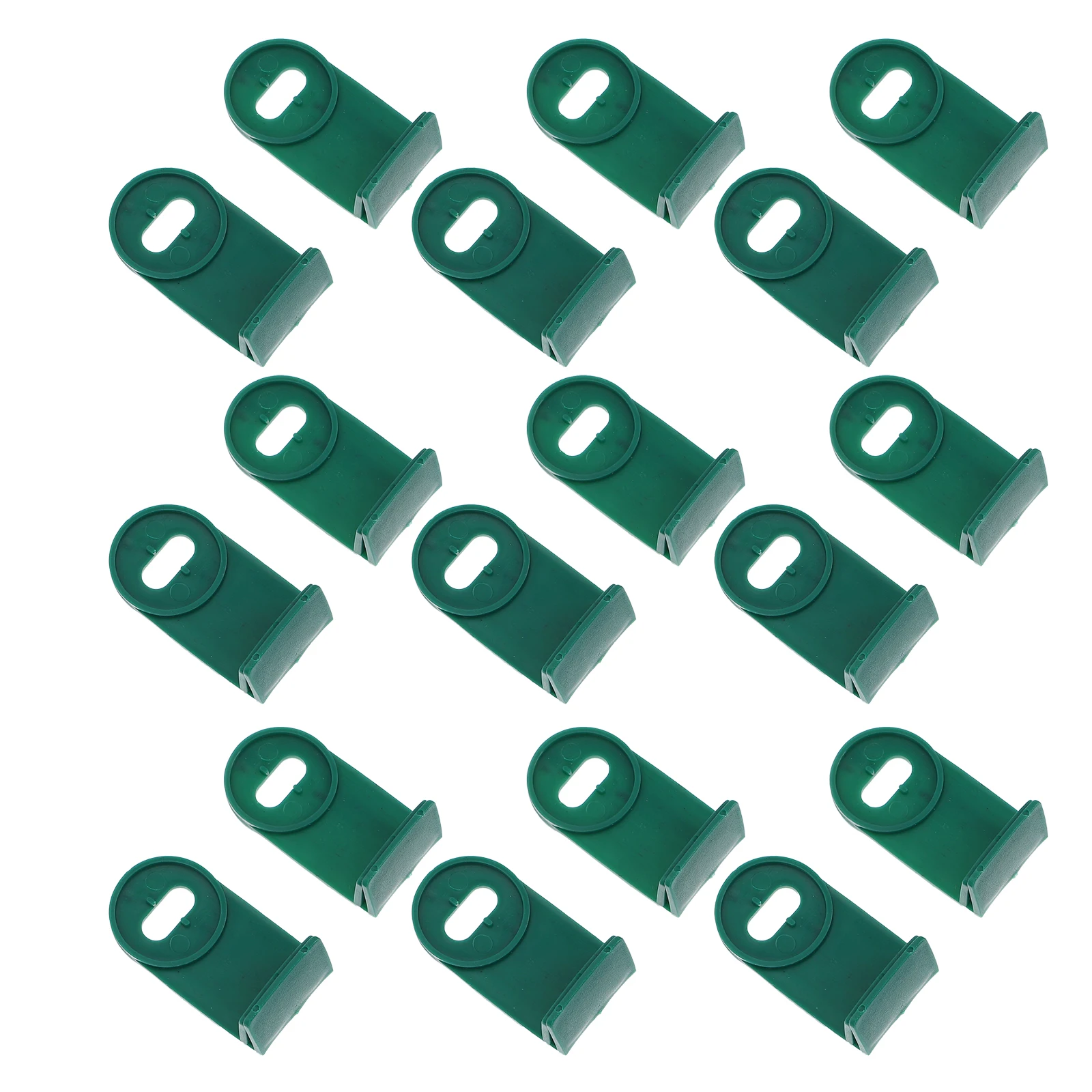 

50Pcs Greenhouse Fixing Clips Aluminium Durable Hanging Hangers for Plants Pots Baskets Greenhouse Accessories