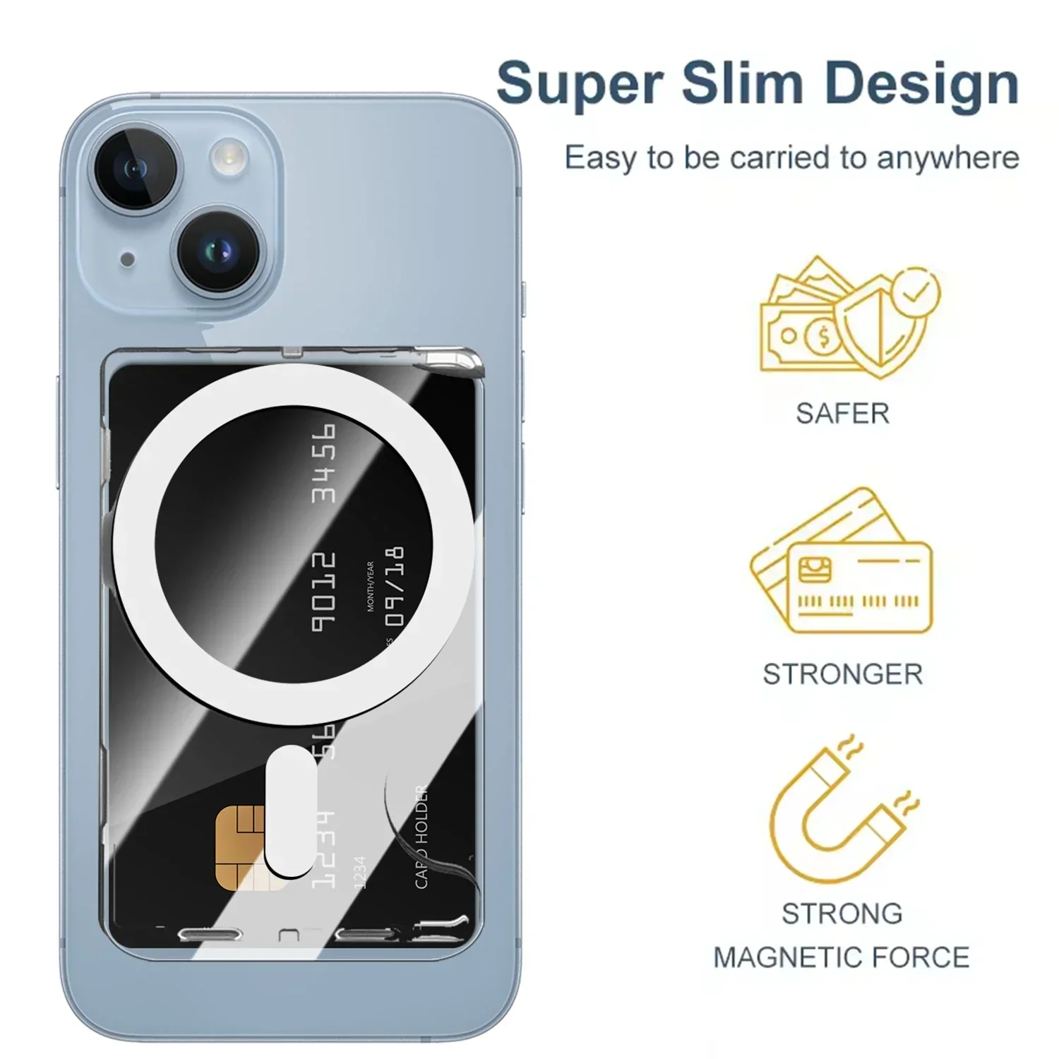 Magnetic Cellphone Wallet Holder Card Holder Detachable Magnet Card Sleeve for IPhone Magsafe Samsung Xiaomi Wireless Charging - AliExpress 21 Magnetic Cellphone Wallet Holder Card Holder Detachable Magnet Card Sleeve for IPhone Magsafe Samsung Xiaomi Wireless Charging - AliExpress 21