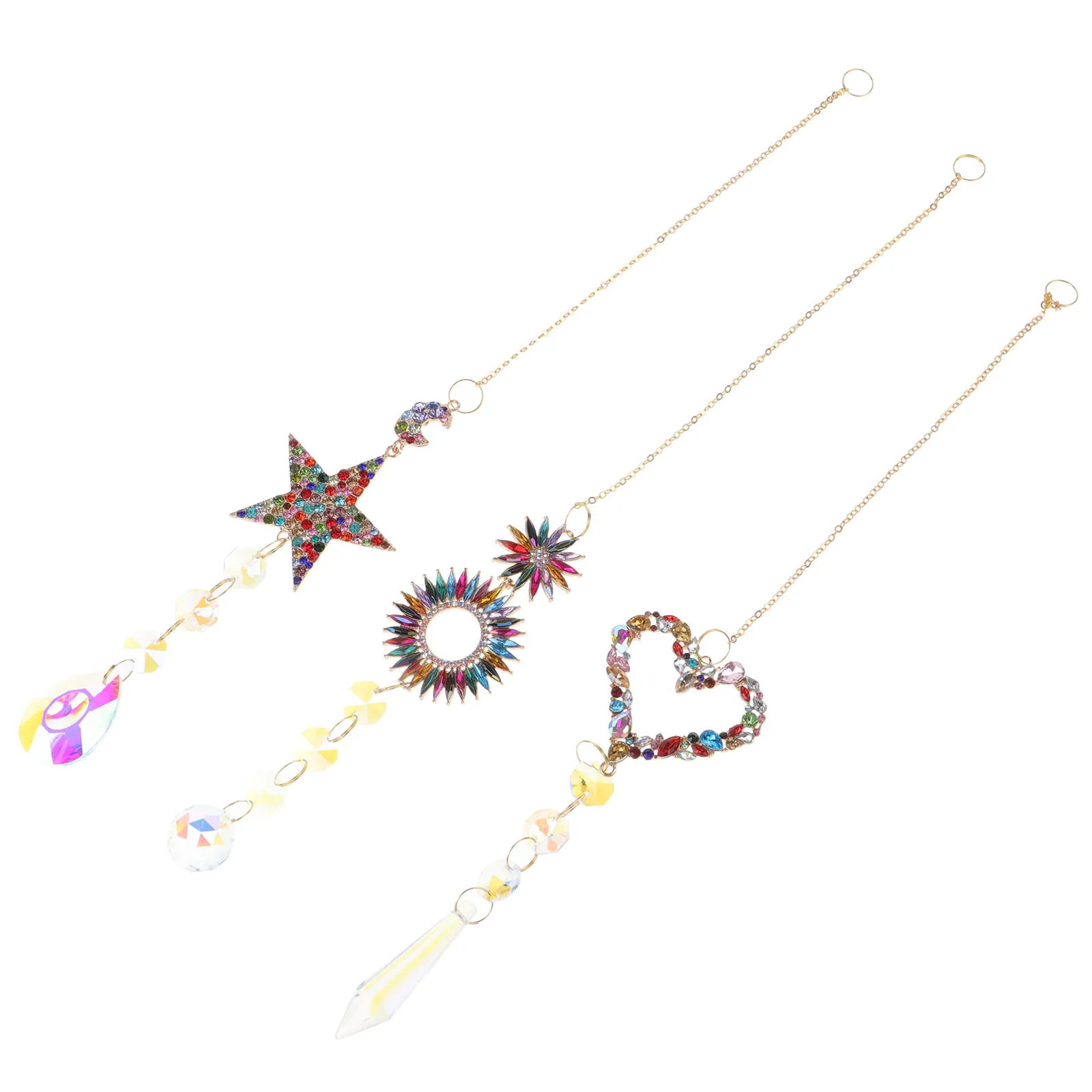 

1Set Decorative Vintage Pendant Ceiling Fan Pull Chain Extender Glass Pull Chain for Light Fixtures Bedroom Bathroom